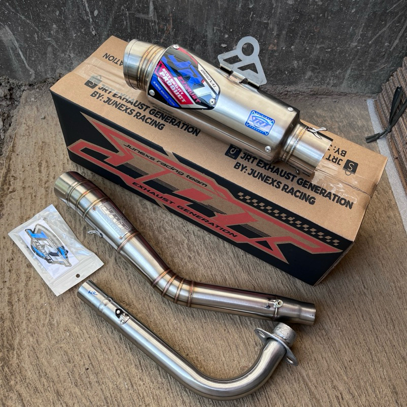 Racing exhaust for RBT type JR1 TITAN Jupiter Vega Supra x 125 Grand ...