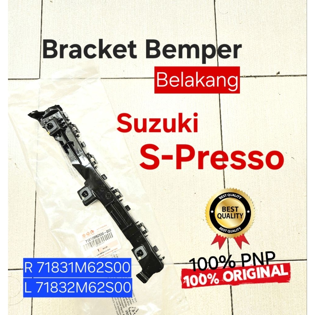 Original Suzuki Spresso S-presso rear bumper bracket | Shopee Philippines