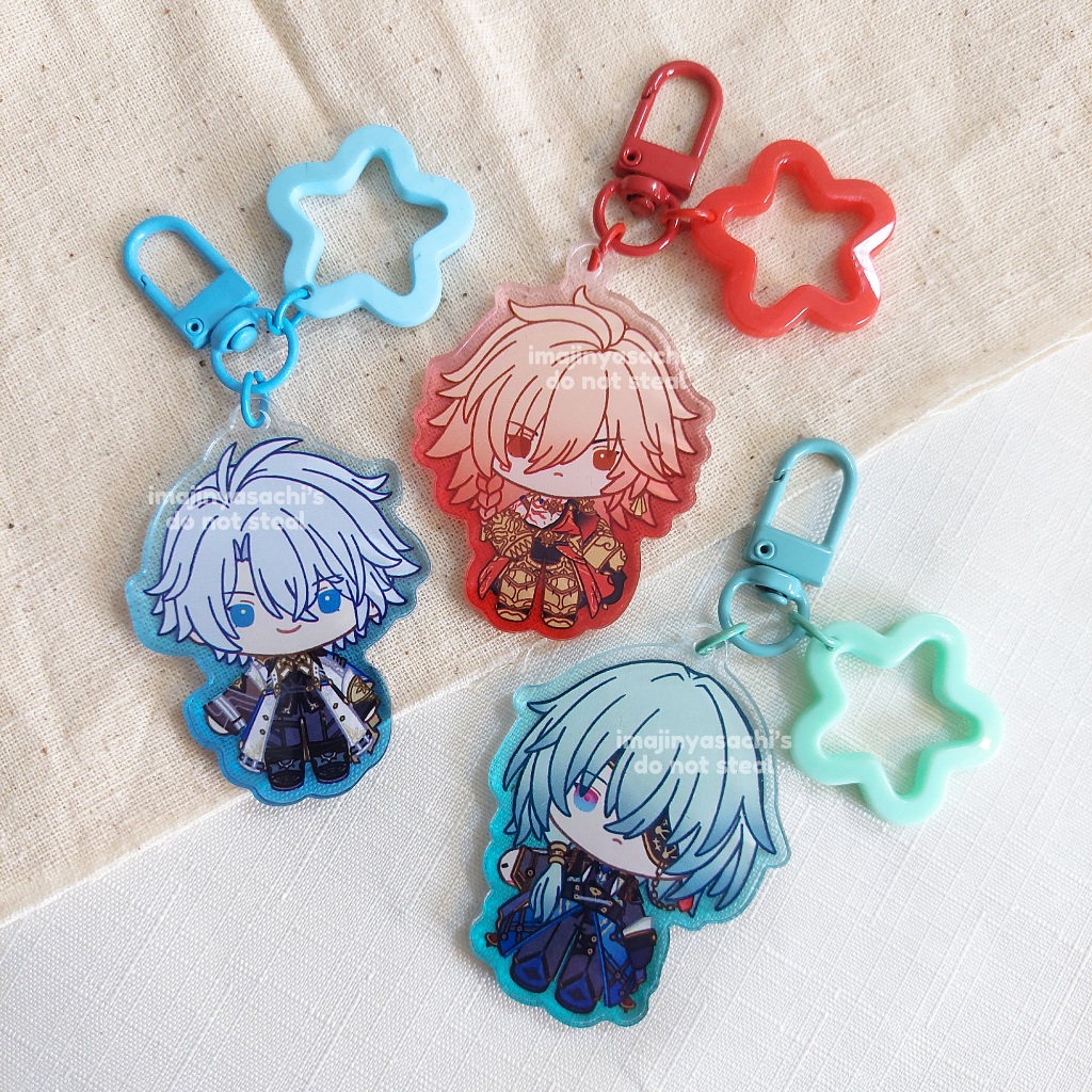 [ imajinyasachi ] Honkai Star Rail HSR Gradient Keychain | Shopee ...