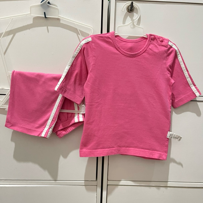 Pink baby Set with white list prelov, 1-2 years | Shopee Philippines