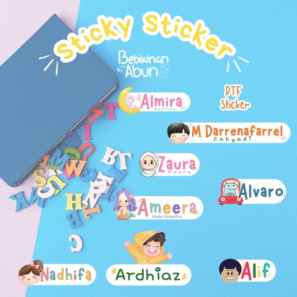Clothes Stickers | Uniform Stickers | School stickers | Sticker Label ...