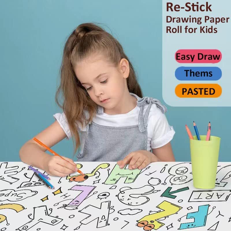Graffiti Scroll Children's Jumbo Coloring Paper / New Big Coloring ...
