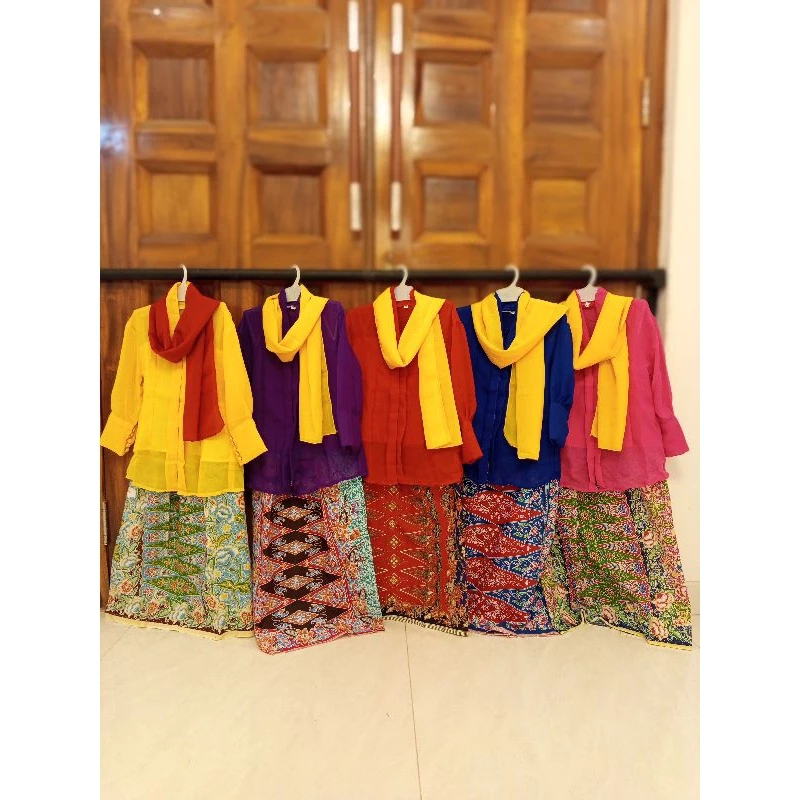 Girls' None Clothes / Betawi Traditional Clothes for Kindergarten ...