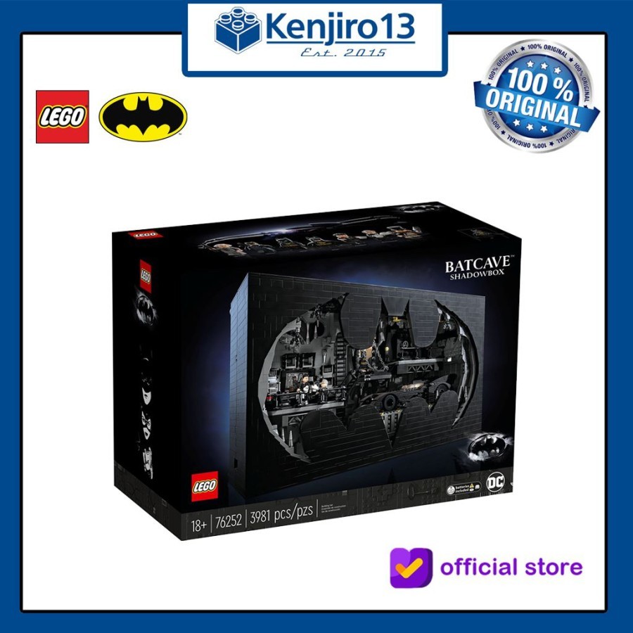 Lego SuperHeels 76252 Batcave – Shadow Box | Shopee Philippines