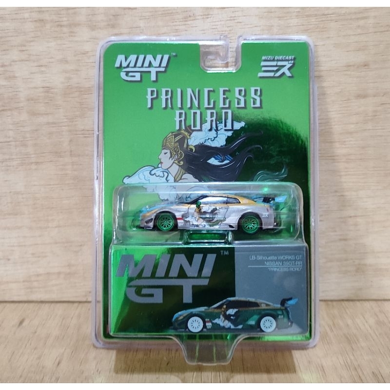 Mini GT No.650 Chase Car LB Silhouette Works GT Nissan 35GT RR Princess ...