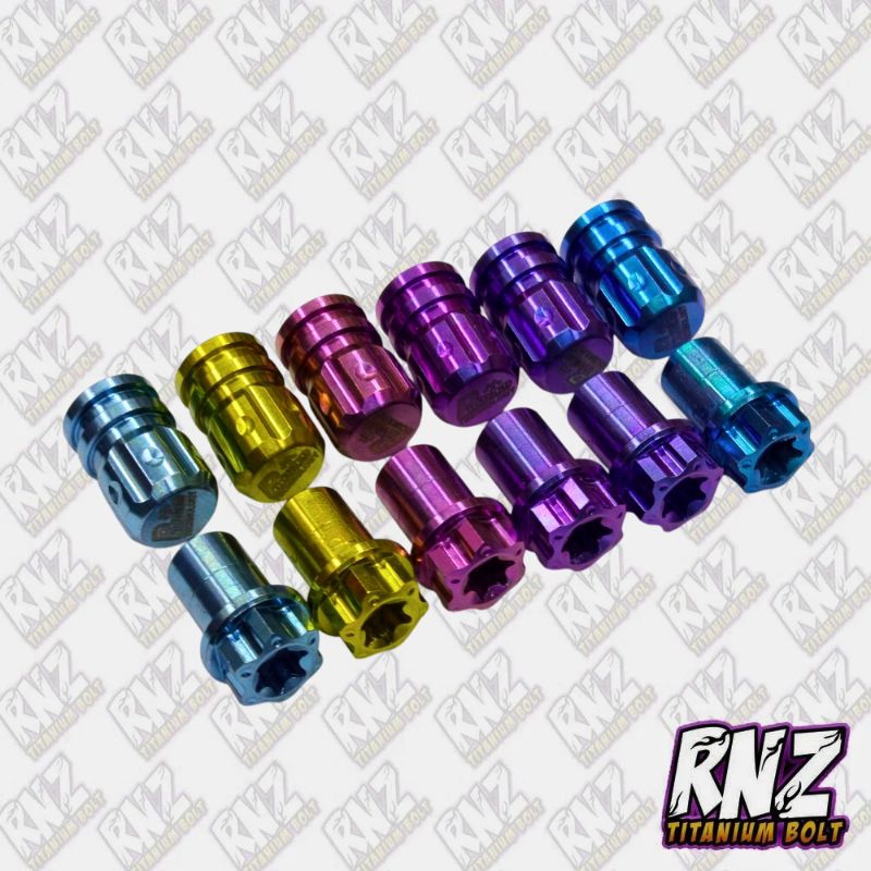 Universal Titanium Valve Caps 1 Set (2 Pcs) Gr5 Made In Vietnam ...