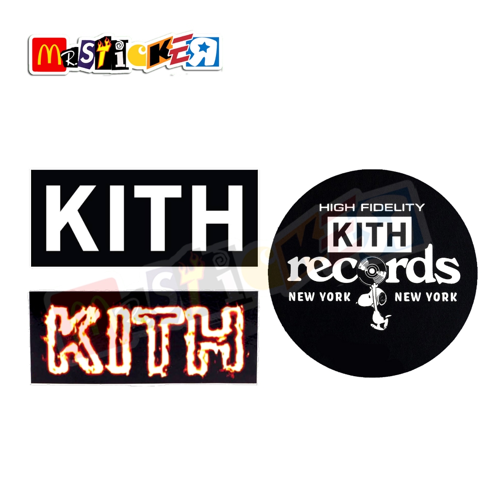 KlTH sticker og flames records logo sticker streetwear kith | Shopee ...
