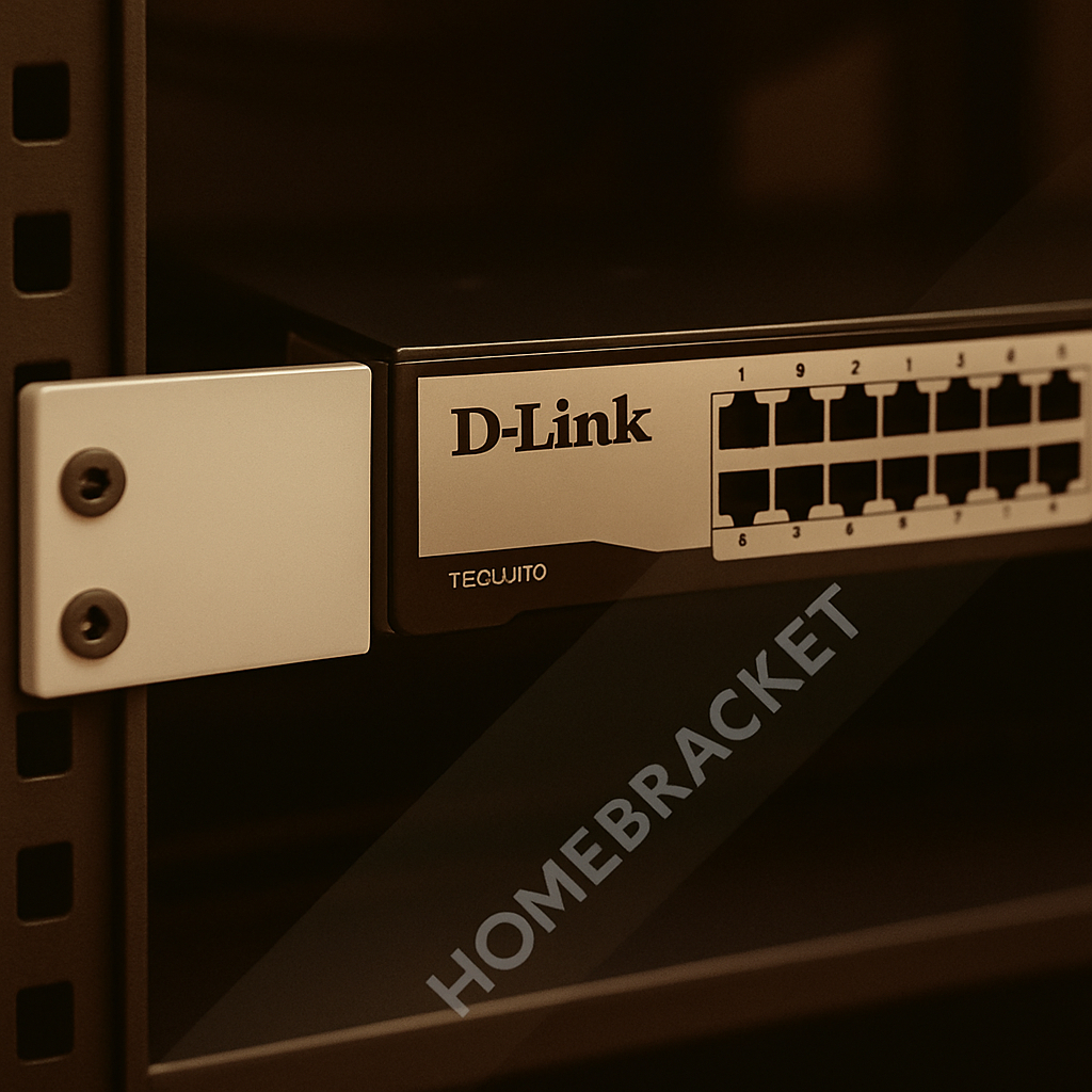 Rackmount Switch Hub Bracket Rack Server Dlink DGS 1016D | Shopee ...