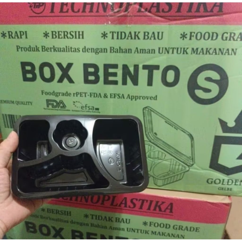 UK S BENTO BOX contains 50 sets of rice containers | Shopee Philippines