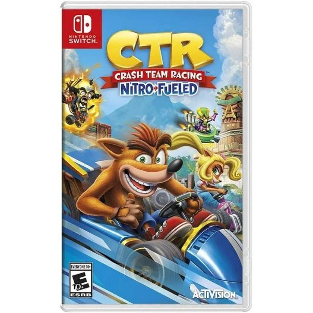 Switch game cassette - CTR racing nitro fueled (SECOND) | Shopee ...