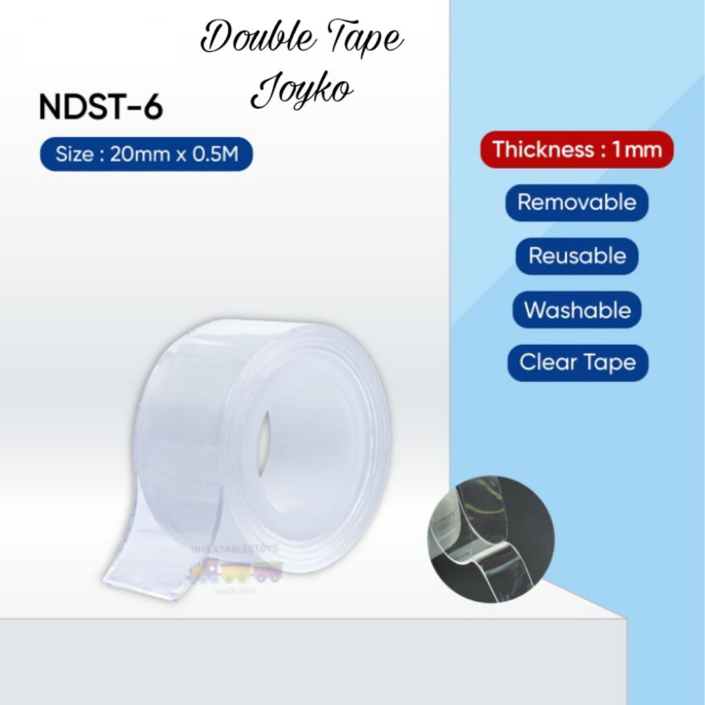 Joyko NDST-6 Double Sided Adhesive Tape | Shopee Philippines