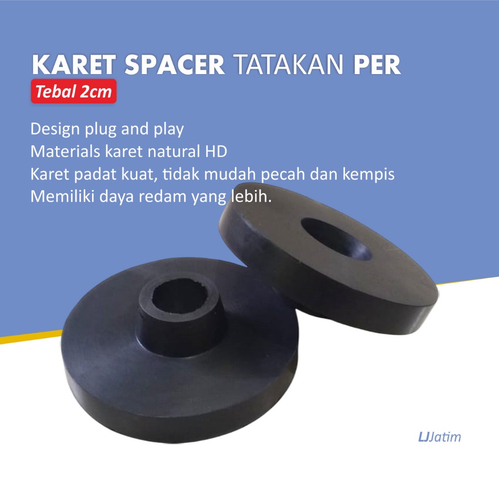 Rubber Spacers Rear Spring BMW 3 Series E30 E36 E46 Thickness 2cm Set ...