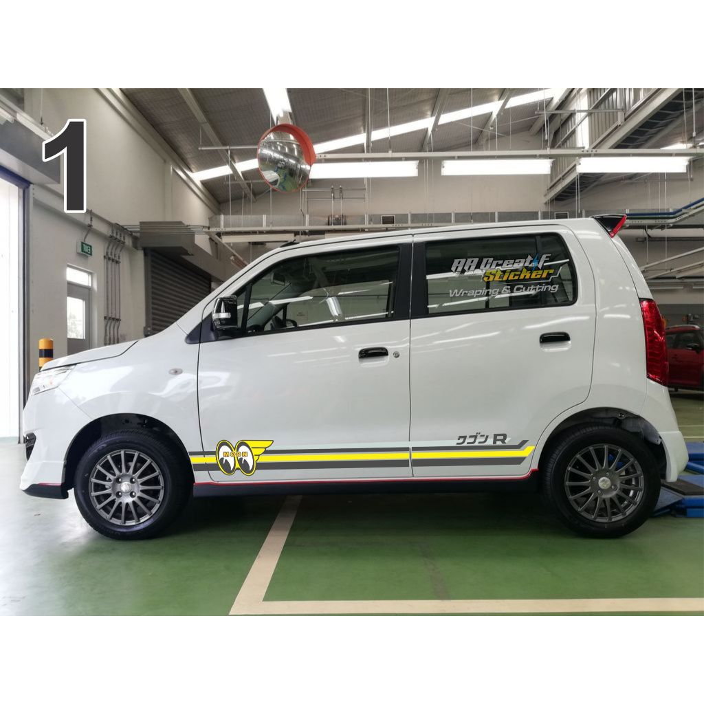 Karimun WAGON R MINIMALIST CAR CUTTING STICKER | Shopee Philippines