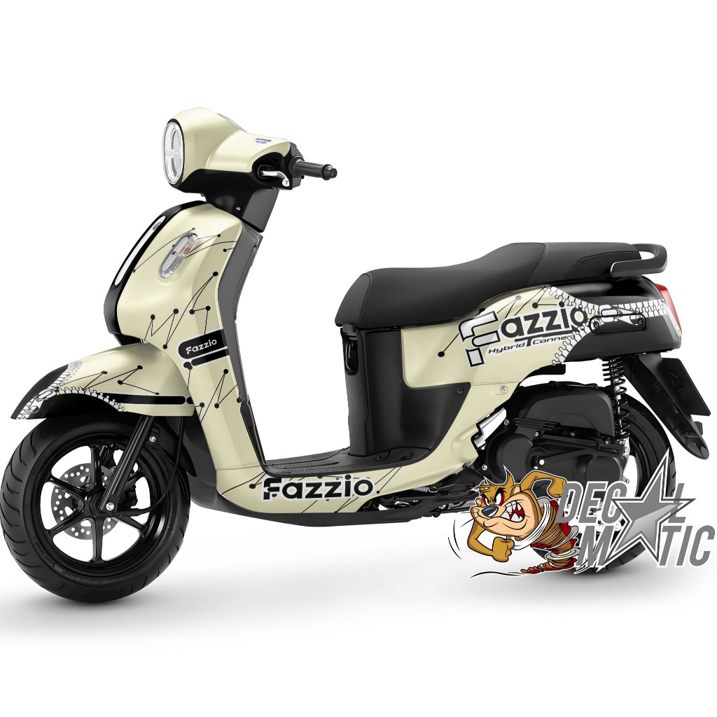 Full body Fazzio Decal Fazio Motorcycle Sticker Full body Striping ...