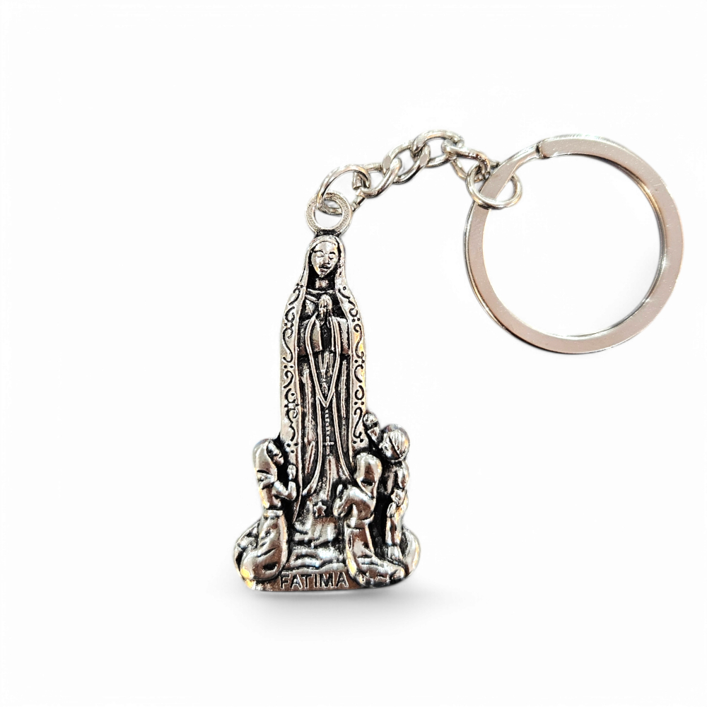 GANTUNGAN Maria Fatima Keychain 5cm Saint Kristoforus L27/80 | Shopee ...