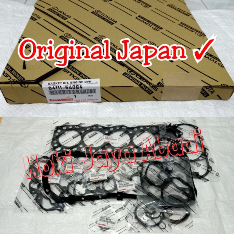 Packing Gasket full set engine overhoul Toyota Kijang Diesel 2L ...