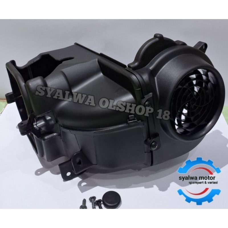 MESIN Engine Fan Cover Set In Ex Upper Lower Beat Old Scoopy Carburetor ...