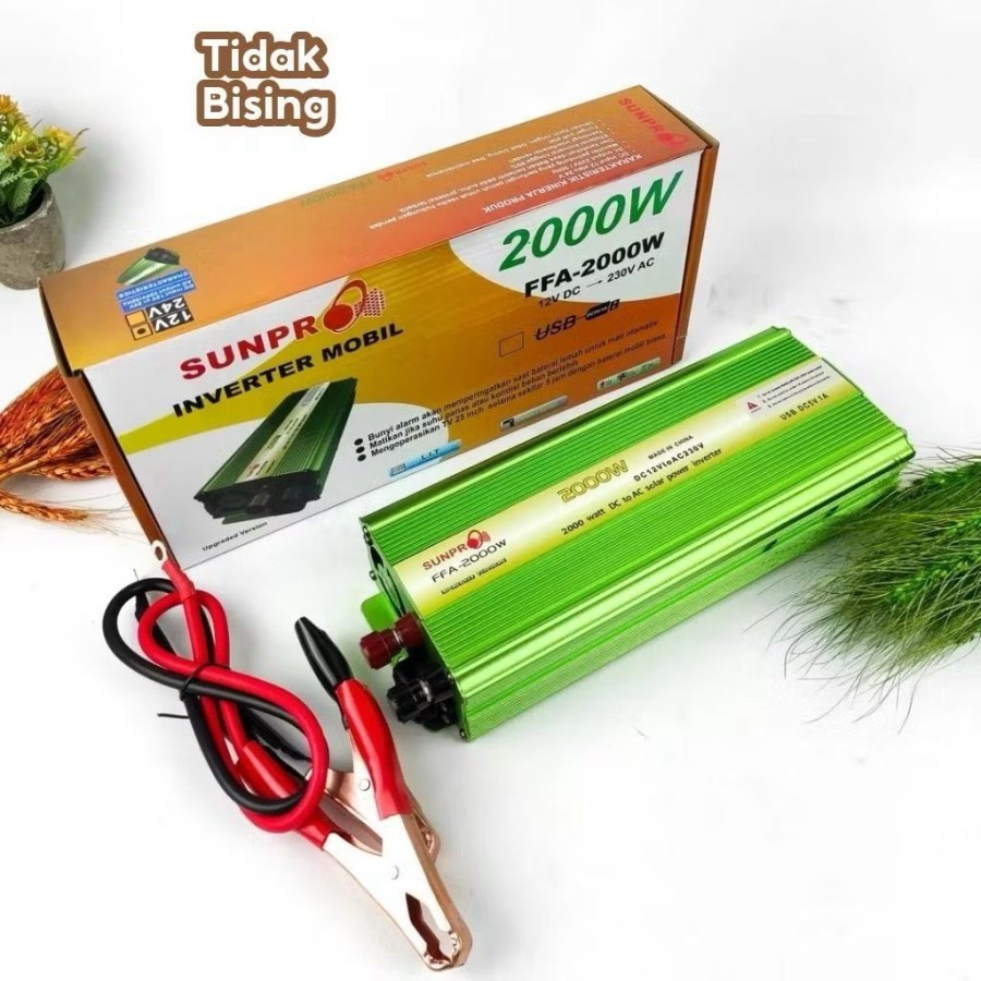 Sunpro Power Inverter FFA 2000w 12V-24V Car Inverter | Shopee Philippines