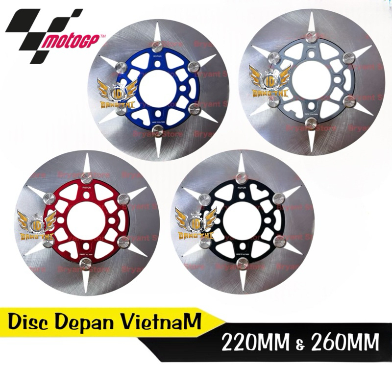 Disc Rotor Disc 8.1 DT10 Vietnam 220mm 260mm Beat Vario Scoppy Mio Soul ...