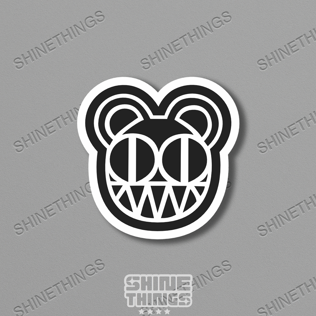 [Unit Sticker] Radiohead sticker || Aesthetic band sticker | Shopee ...