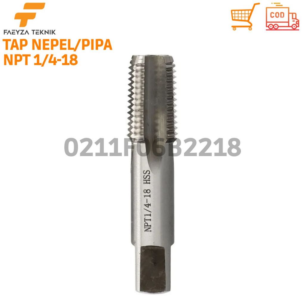 Hand tap 1/ 4 x 18 NPT Tap pipe Tap Nipel Tap Inch HSS not SKC Yamawa ...