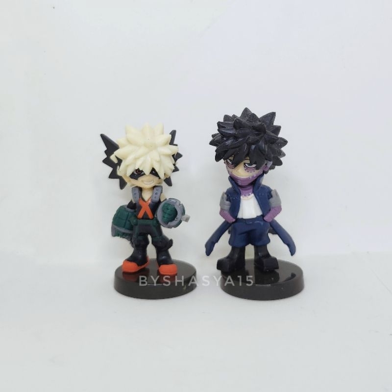 [ My Hero Academia ] Dabi, Katsuki Bakugo Choco Egg Mini Figure ...