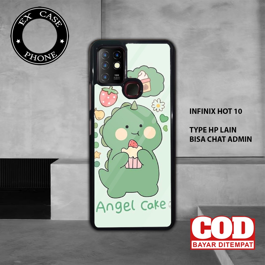 HP Softcase Glass INFINIX HOT 10 / INFINIX HOT 11 - INFINIX HOT 10 ...