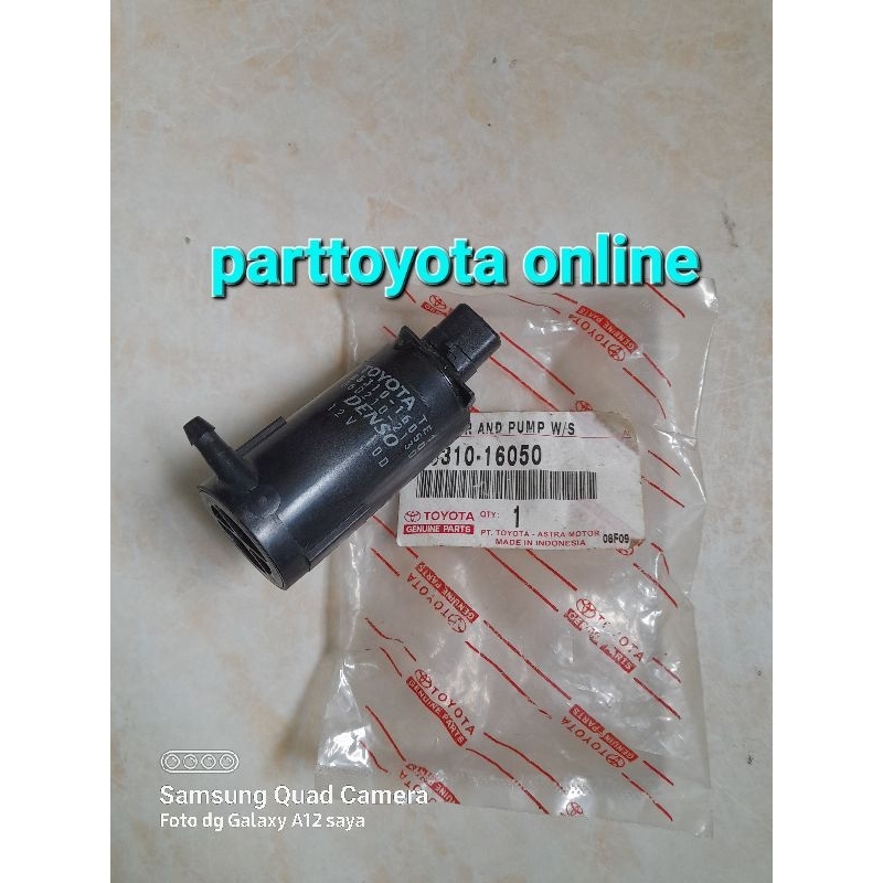Original kijang kapsul landcruiser vx80 washer motor 85310 16050 ...