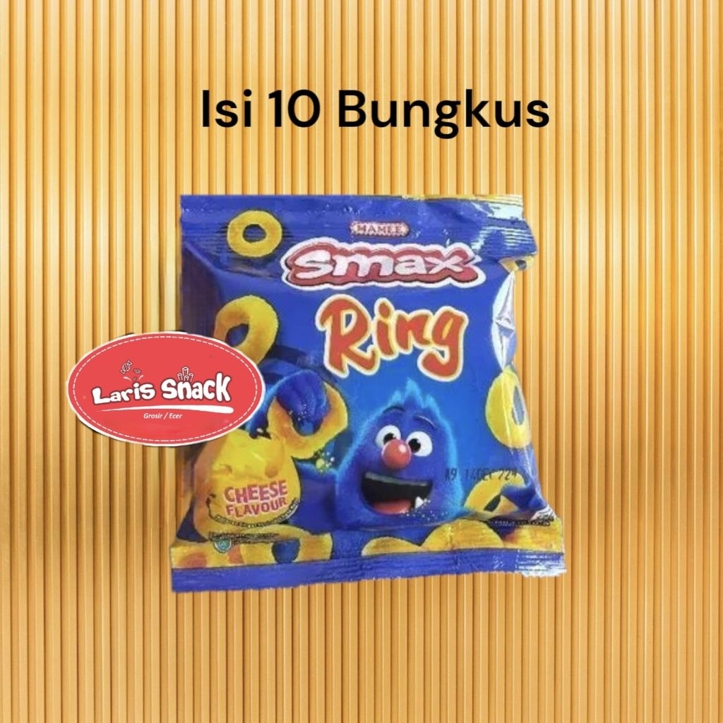 Smax Cheese SnackRing 20g (10 Packets) | Shopee Philippines
