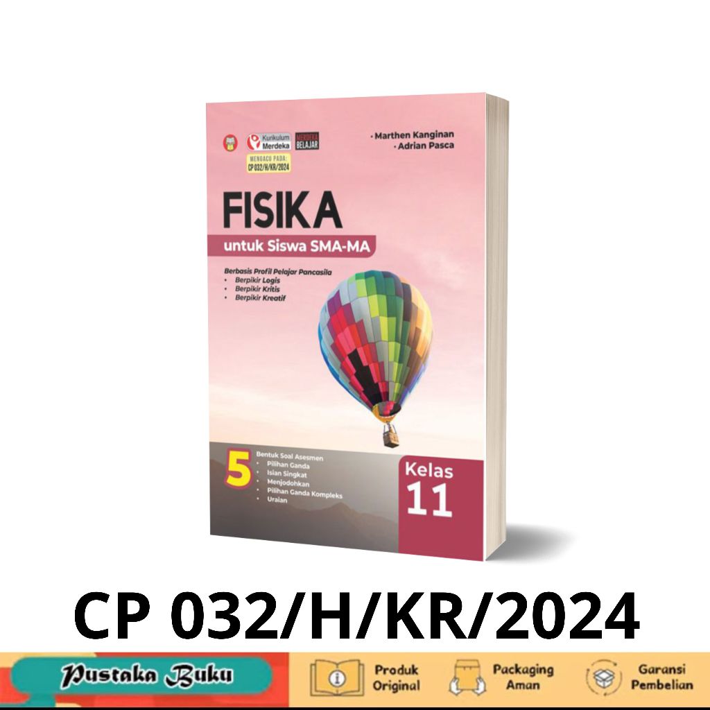 Sma/ma Physics Book Class 11/XI Merdeka Curriculum-Martheen Kanginan-CP ...