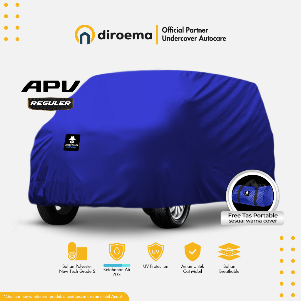 Suzuki APV Arena Regular Car Cover - Undercover Autocare X Diroema ...