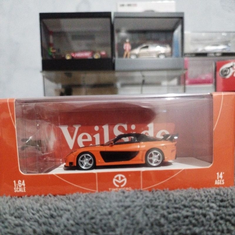 Maqueta De Aleación 1:64 Mazda Rx-7 Veilside Fast & Furious | Cuotas