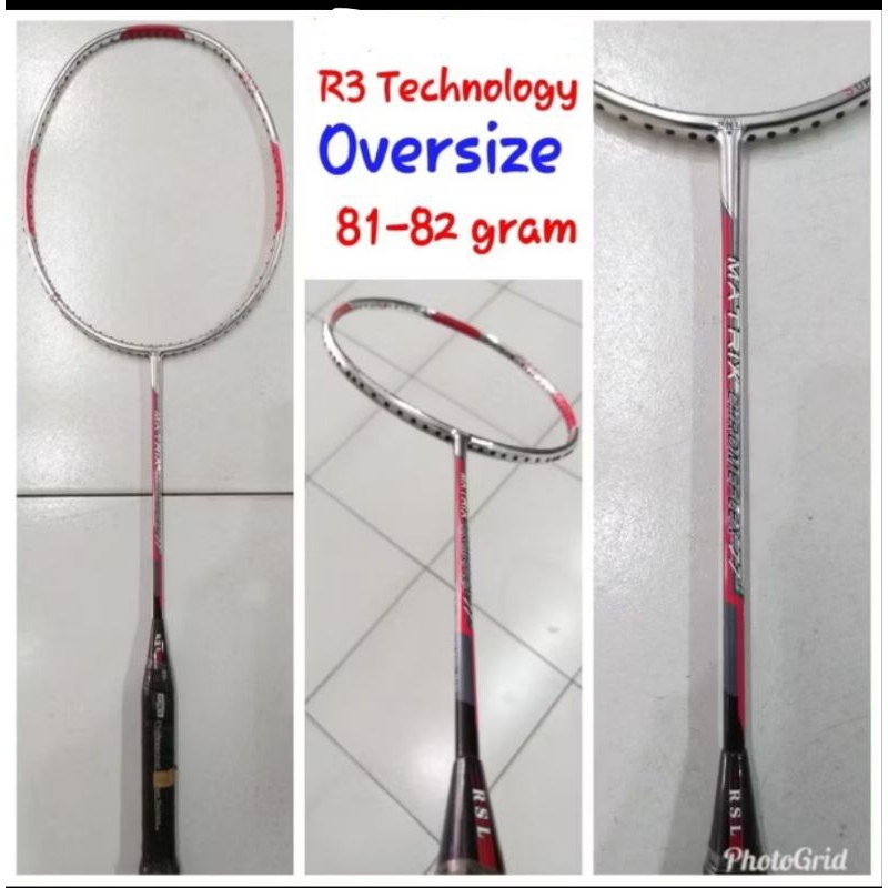 Rsl Matrix Chromeflex 55/77 Oversize frame racket | Shopee Philippines