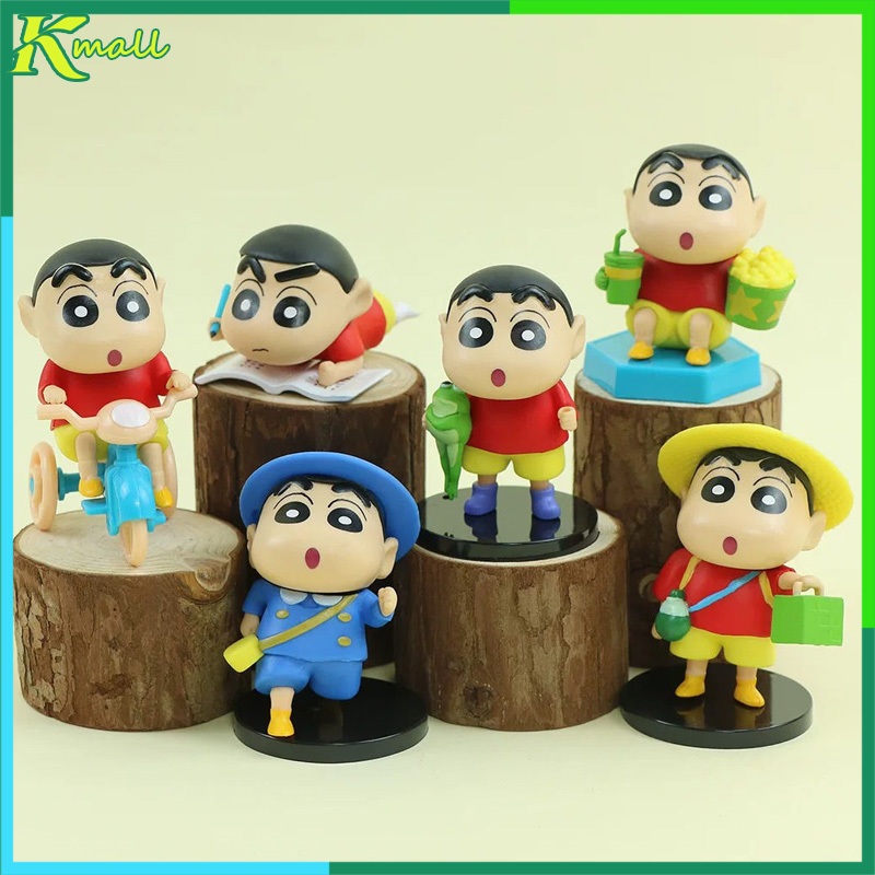 Random 1 PC Figure Crayon Shin Chan Blind Box 24 Variants Shinchan Doll ...
