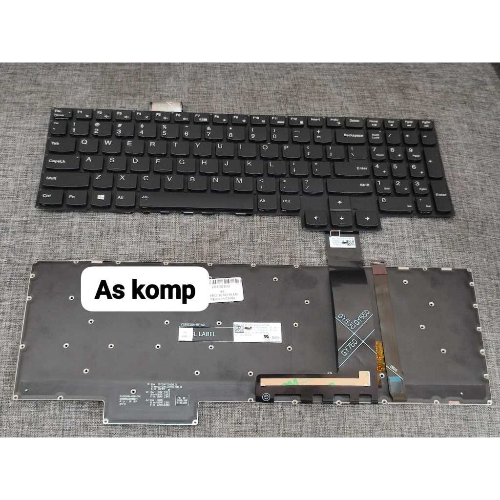 Tastiera Retroilluminata Bianca Per Lenovo Legion 5 Pro | 19L9-FPC-X01