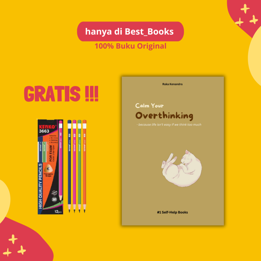 Our Publisher - Calm Your Overthinking Book - Original | Shopee Philippines