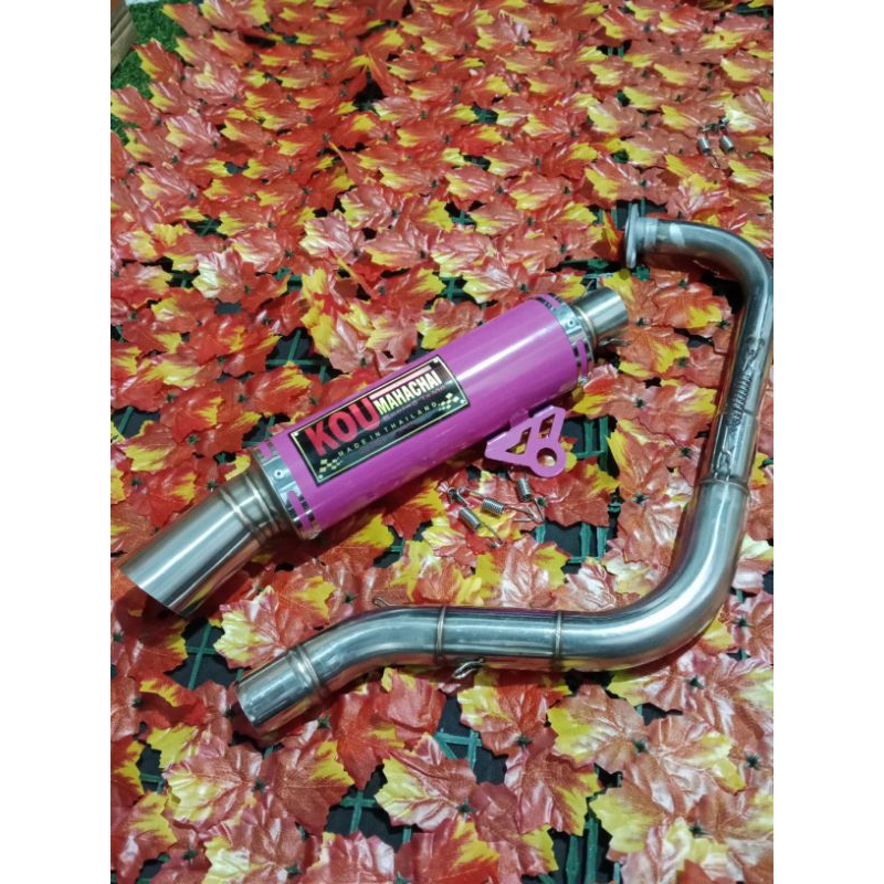 1 set KOU mahachai pipe 38mm Cobra Mio Sporty Mio Soulty Beat Fi Click ...