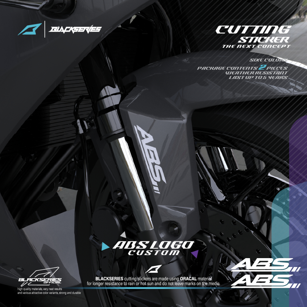 Blackseries | Cutting Sticker ABS | Abs sticker | Shopee Philippines