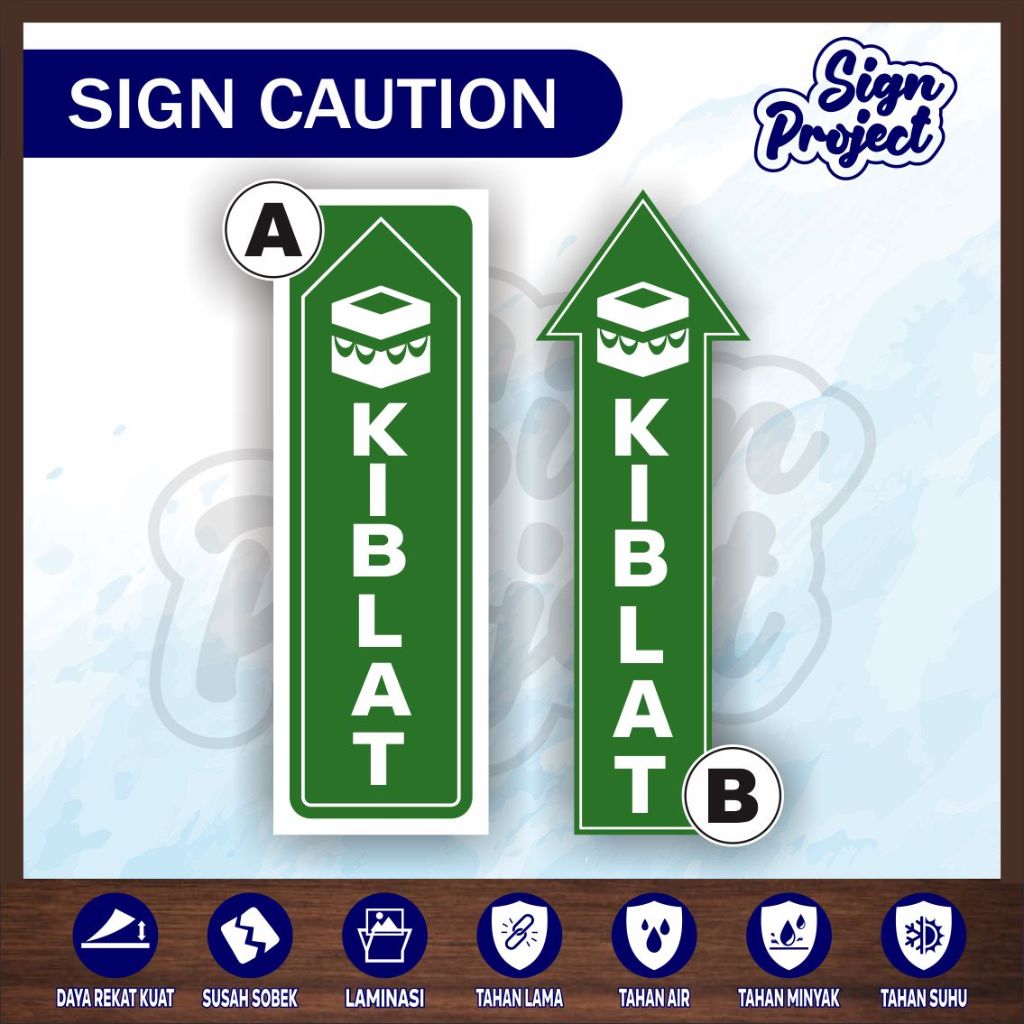 Sticker I Qibla Direction Sticker | Prayer Direction Indicator | Top ...