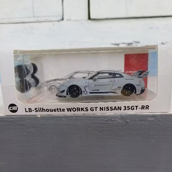 CM Model Nissan LBWK GTR R35 Fighter Gray | Shopee Philippines