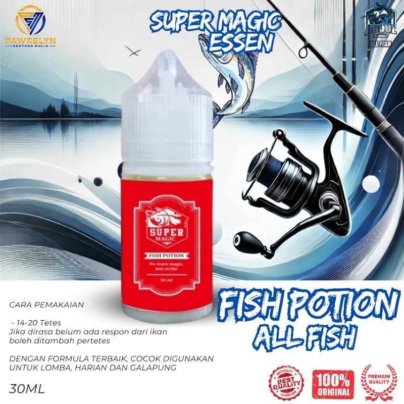 Abdul Mancing - Essen Super Magic Fish Potion Fishing Bait for Carp ...