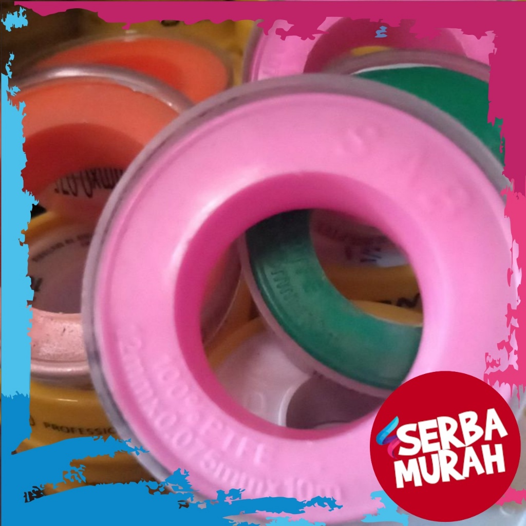 VPR Teflon Tape TBA Seal Rubber Insulation Small Pipe 12mm x 10m ...