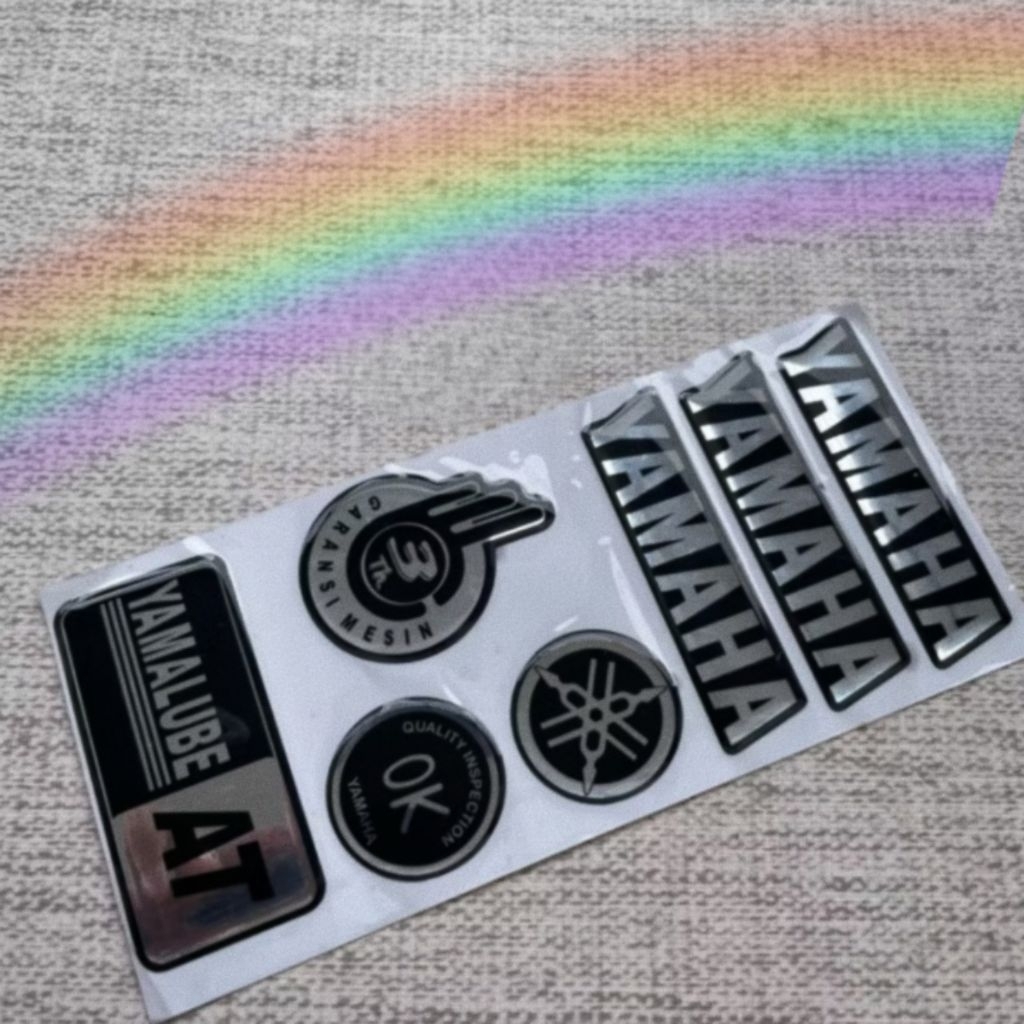 YAMAHA MIO DETAILS STICKER SET embossed | Shopee Philippines