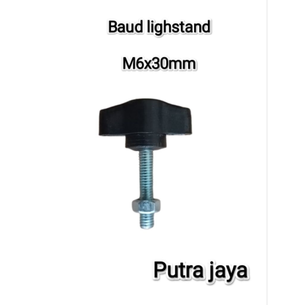 Takara light stand bolt m6x3cm tripod lock bolt inbex etc. m6x30mm ...