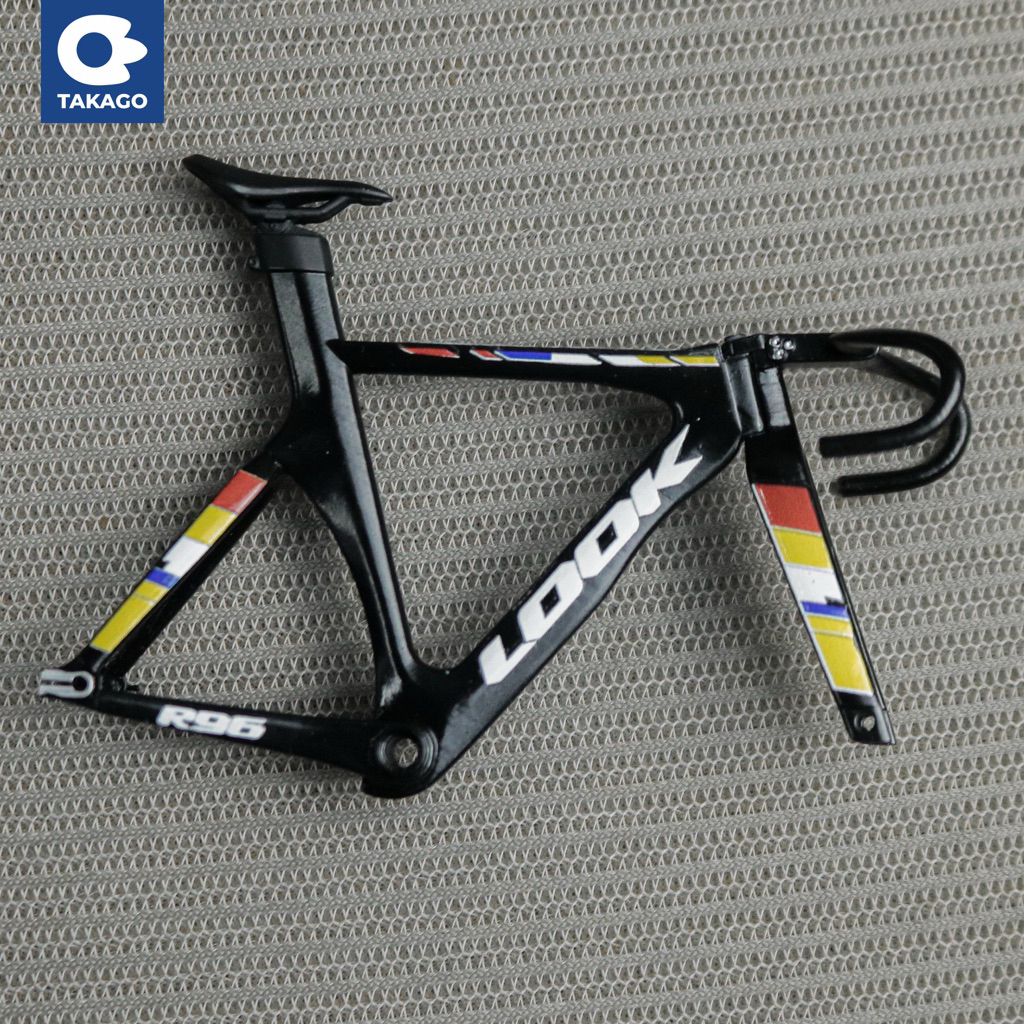 LOOK R96 Frame Set Fixie Mini Scale 1:12 By Motoblazter