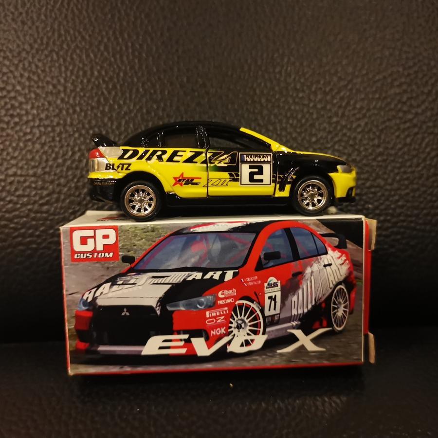 Tomica Mitsubishi Lancer Evolution X Custom direzza Gran turismo ...