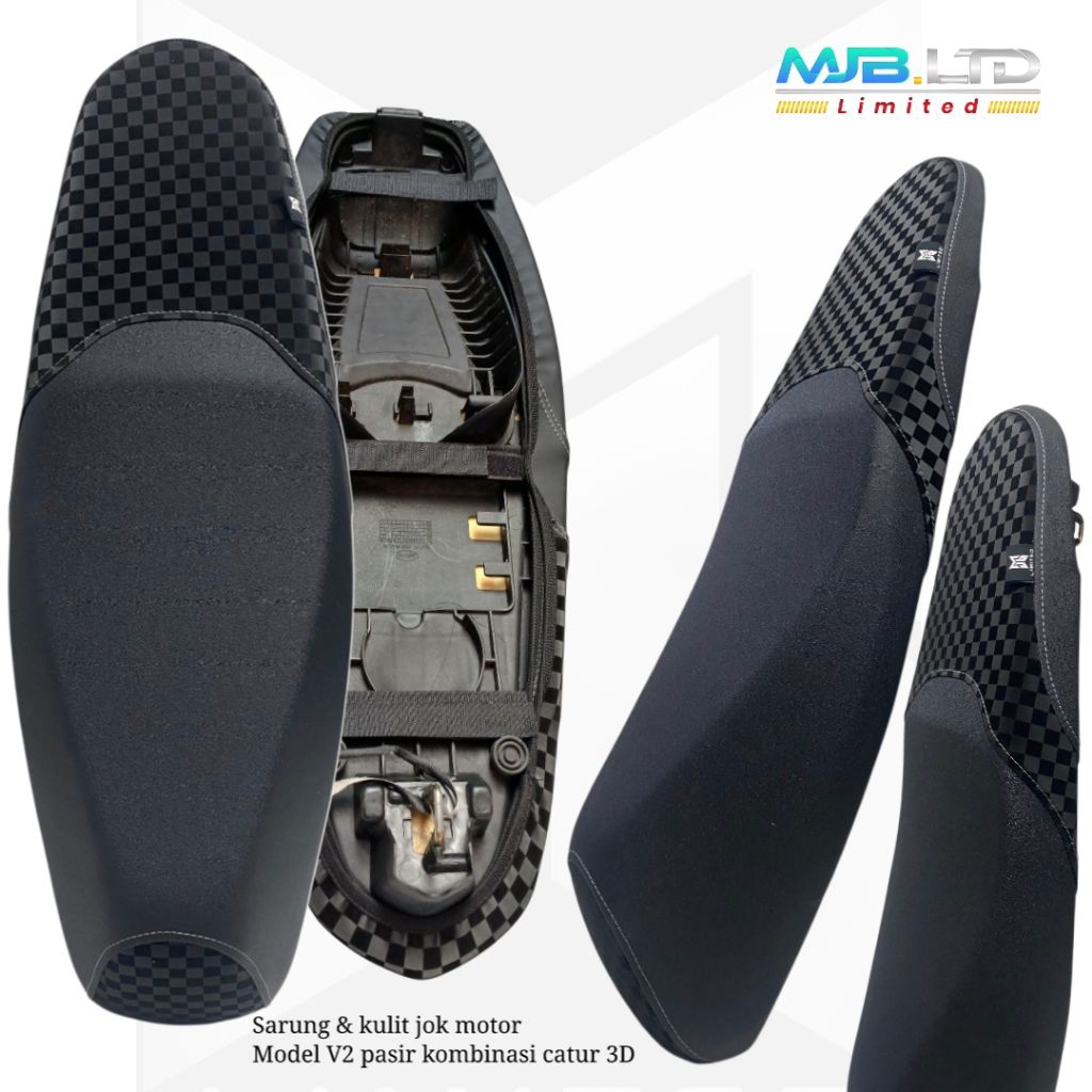 All motorcycle seat cover & leather V2 model sand combination 3D Chess ...