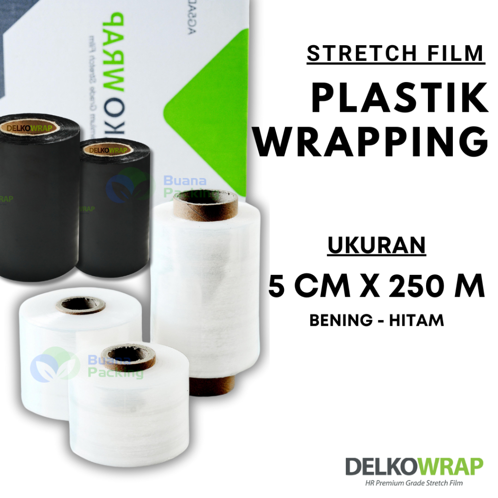 DELKOWRAP STRETCH FILM PLASTIC WRAPPING GOODS - PREMIUM PLASTIC WRAPP ...