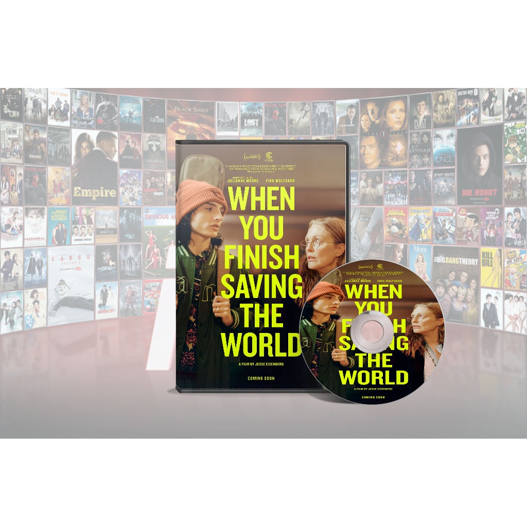 Movie DVD When You Finish Saving The World (2022) | Shopee Philippines