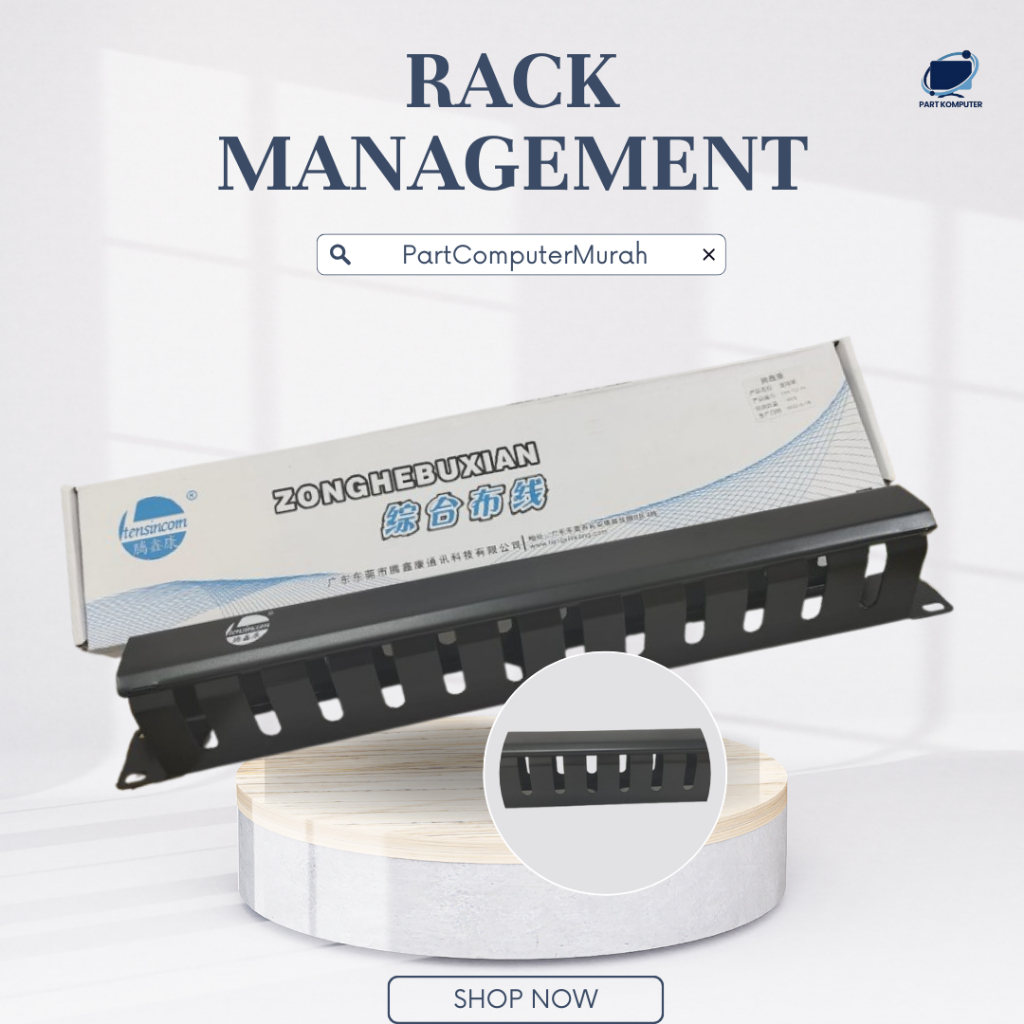 Wire Management Patch Panel 1U/Cable Management Panel Rack Server Wire ...